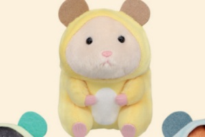 助六の日常】助六・くろがね・ジロのパジャマぬいぐるみが