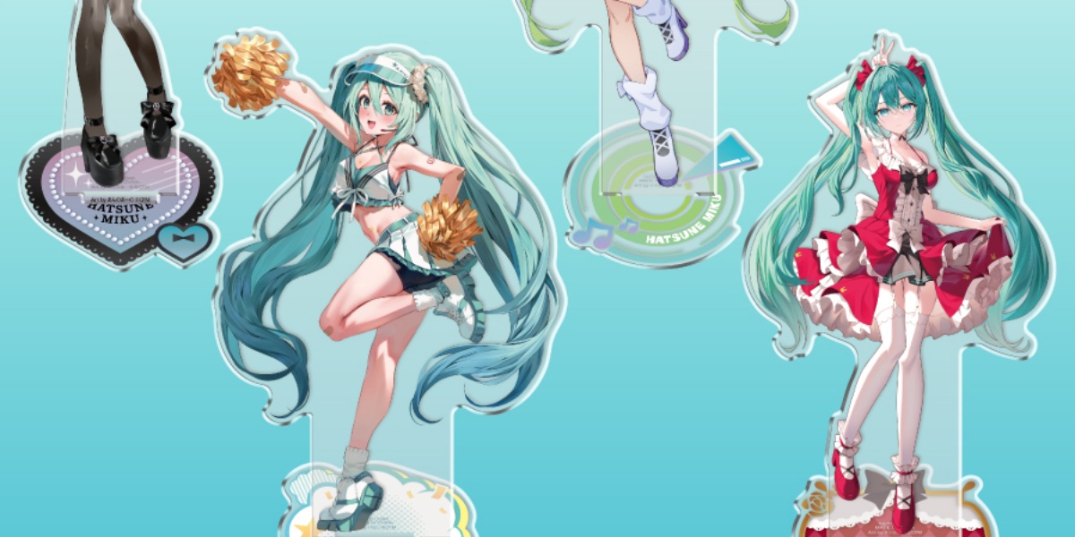 初音ミク】FashionシリーズのBIGアクリルスタンドがプライズで登場