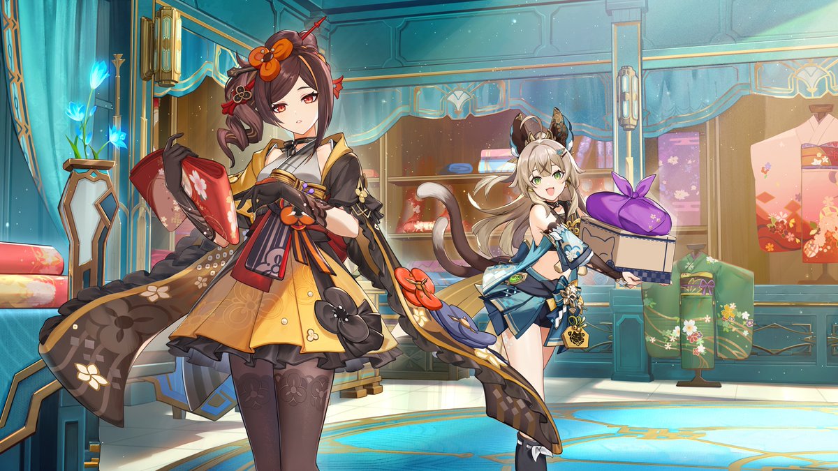 原神』- 限定☆5キャラクター「雷鳴の裁錦師・千織」新登場