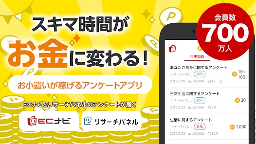 ECナビアンケートの紹介画像