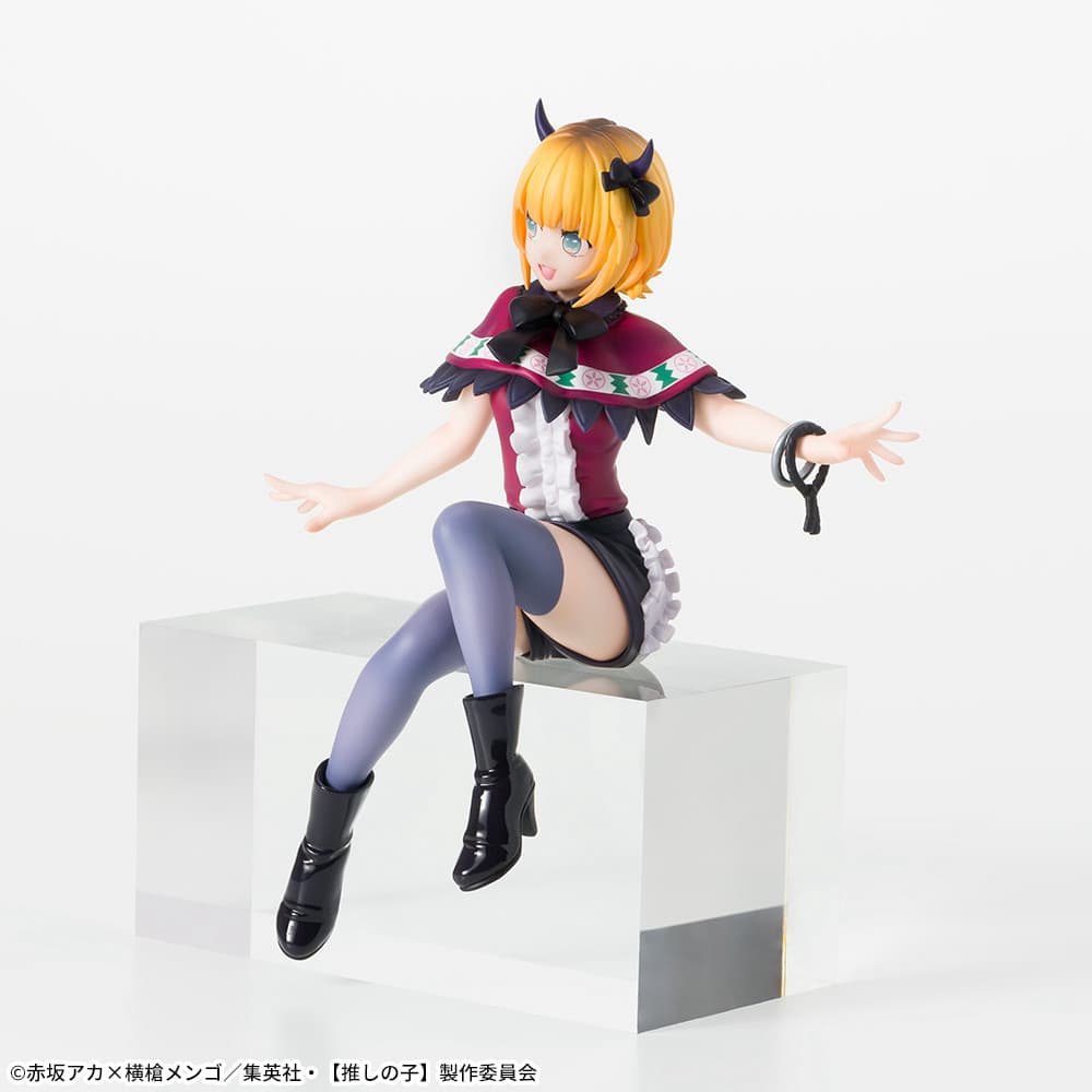 推しの子】有馬かな・ルビー・MEMちょのちょこのせフィギュアがプライズ化！ライブステージ衣装を着るアイドル活動中の3人を並べてちょこんと座らせよう！【オンクレ】  - Boom App Games