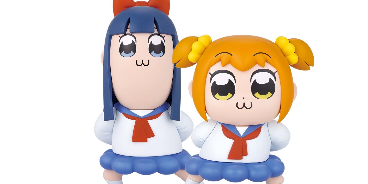 ポプテピピック】ポプ子とピピ美が仲良くプライズフィギュアに！ポプテピお馴染みのポージングで並べて飾れる！【オンクレ】 - Boom App Games