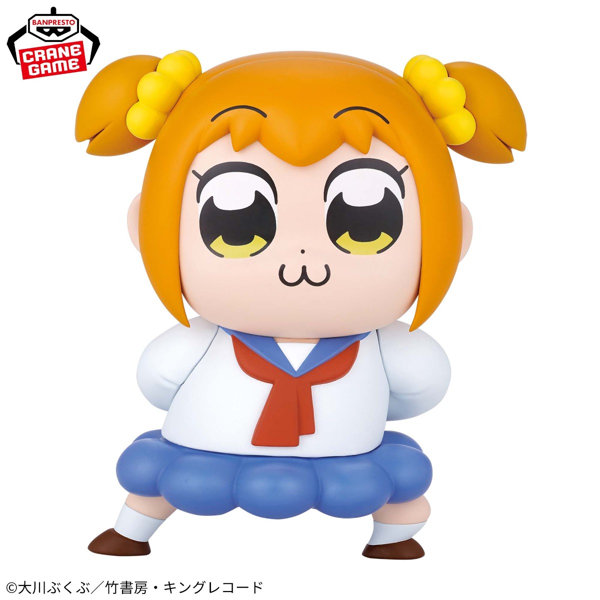 ポプテピピック】ポプ子とピピ美が仲良くプライズフィギュアに！ポプテピお馴染みのポージングで並べて飾れる！【オンクレ】 - Boom App Games