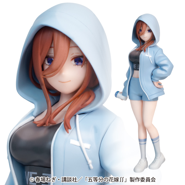 五等分の花嫁】ジムデート姿の中野三玖のプライズフィギュアが登場 