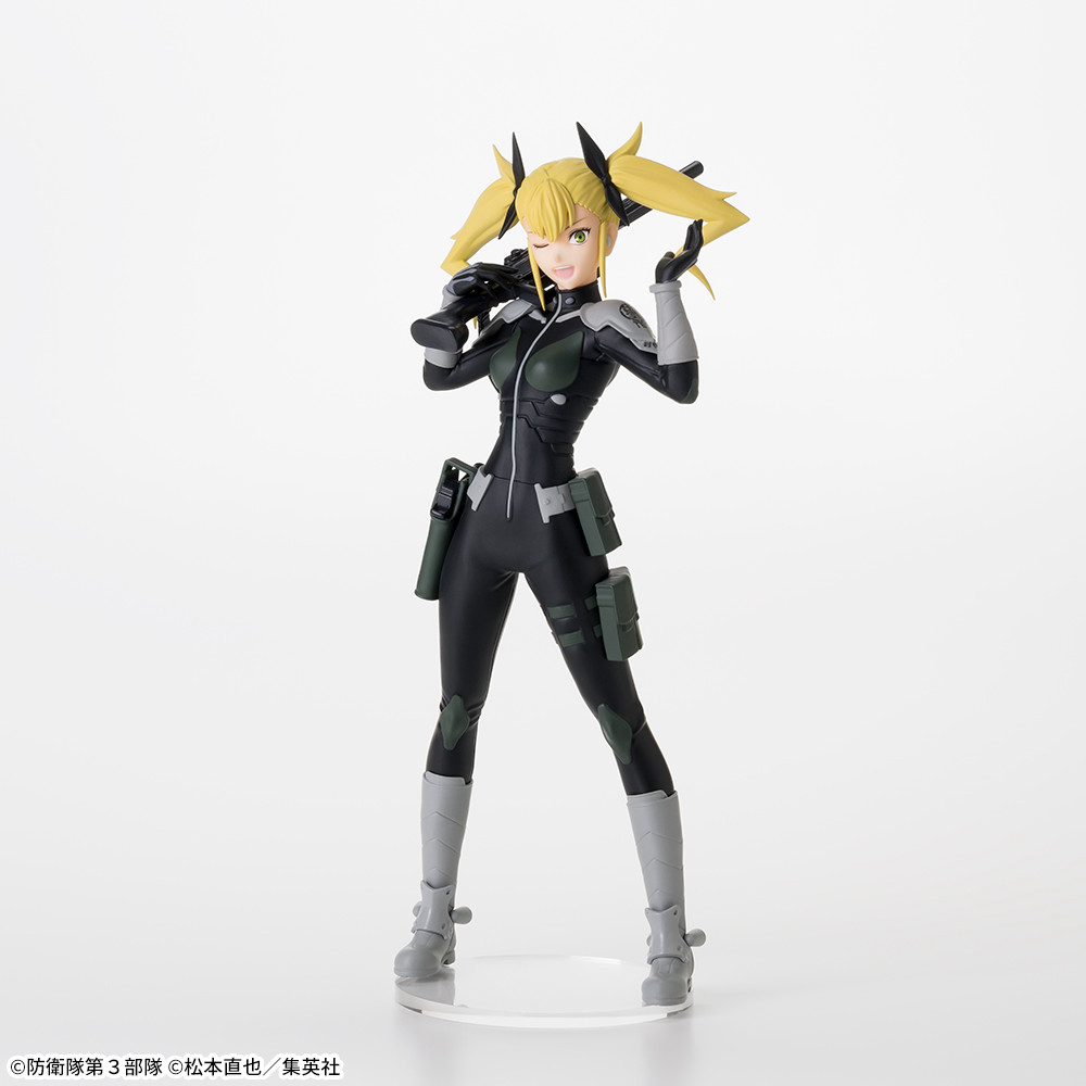 600,怪獣８号 GLITTER&GLAMOURS-四ノ宮キコル- 怪獣8号】四ノ宮キコルのフィギュアがプライズで登場！自信満々