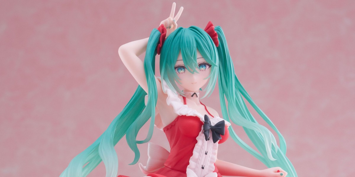 初音ミク】ロリータ衣装のプライズフィギュアが登場！通常版はイラストレーター「リン☆ユウ」氏の描き下ろしイメージで衣装違いの限定版も展開【プライズ】 -  Boom App Games