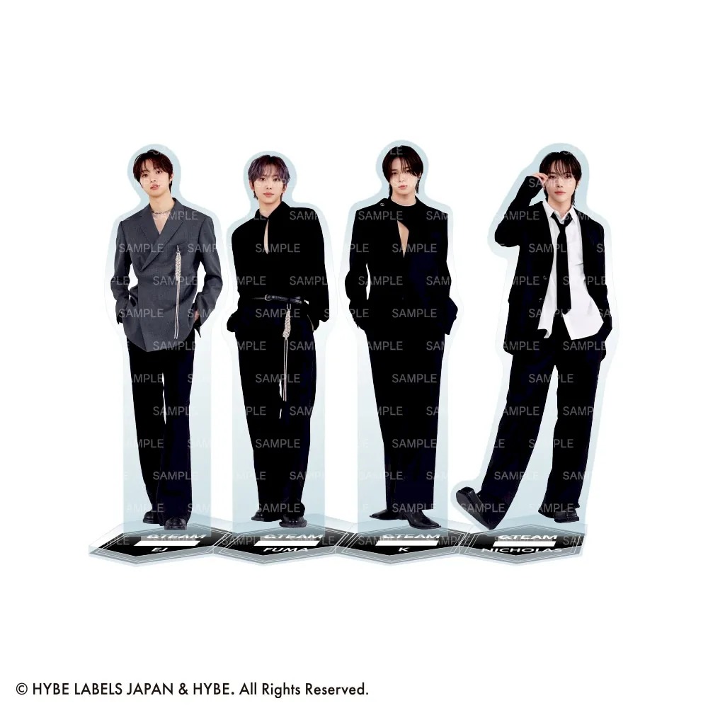 &TEAM プラチナムザッカビッグアクリルスタンド 2種セット