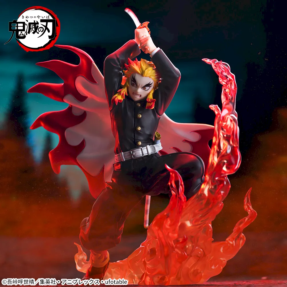 鬼滅の刃】煉󠄁獄杏寿郎＆猗窩座のプライズフィギュアが登場！無限列車編で激闘を繰り広げた2人の姿をハイクオリティに立体化！【プライズ】 - Boom  App Games