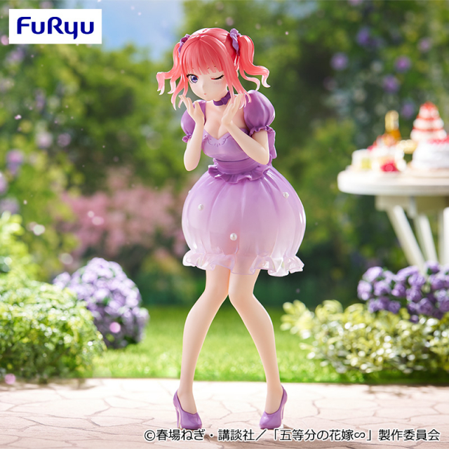 五等分の花嫁∽ 中野二乃 パステルドレス フィギュア 6体セット 五等分の花嫁】中野二乃のパステルドレスver.のプライズ
