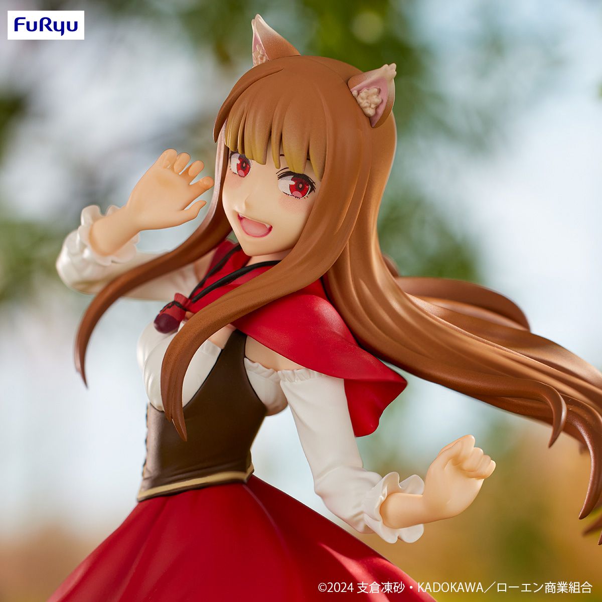 赤い靴CLUB ホロ 狼と香辛料 プチきゃらコレクション ガレージキット 狼と香辛料】赤ずきん衣装のホロがプライズフィギュア化