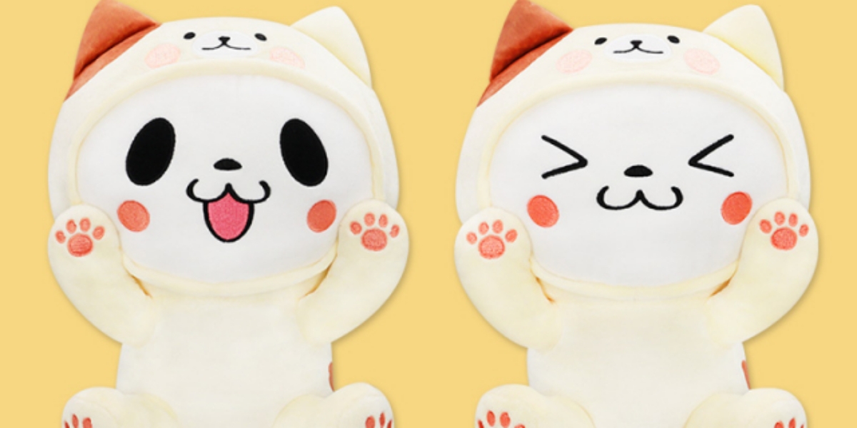 お買いものパンダ 小パンダぬいぐるみ～ぺんぎんコスチューム