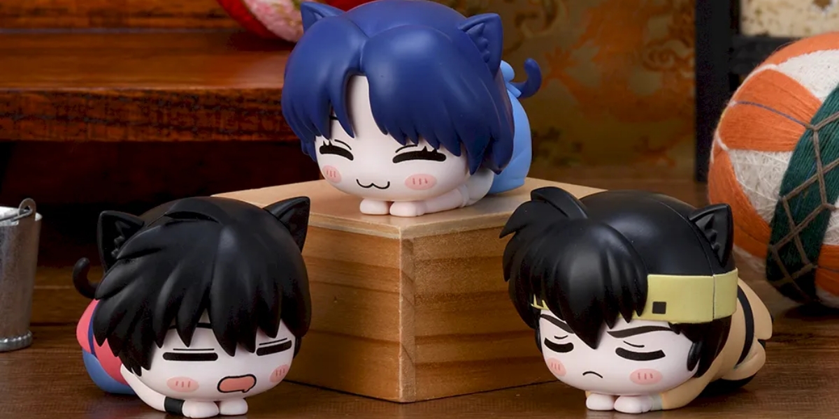 らんま1/2】乱馬・あかね・良牙のおひるねこver.フィギュアが