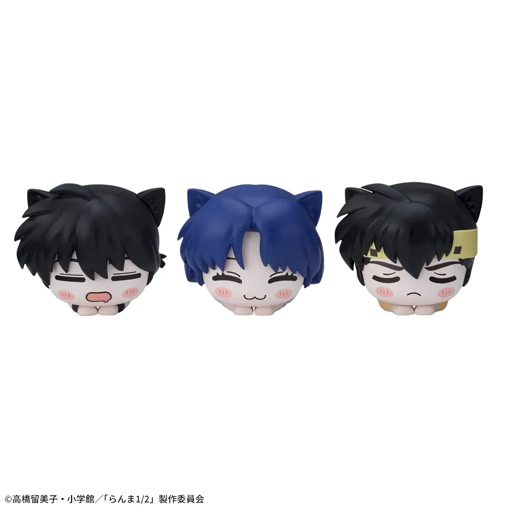 らんま1/2】乱馬・あかね・良牙のおひるねこver.フィギュアが
