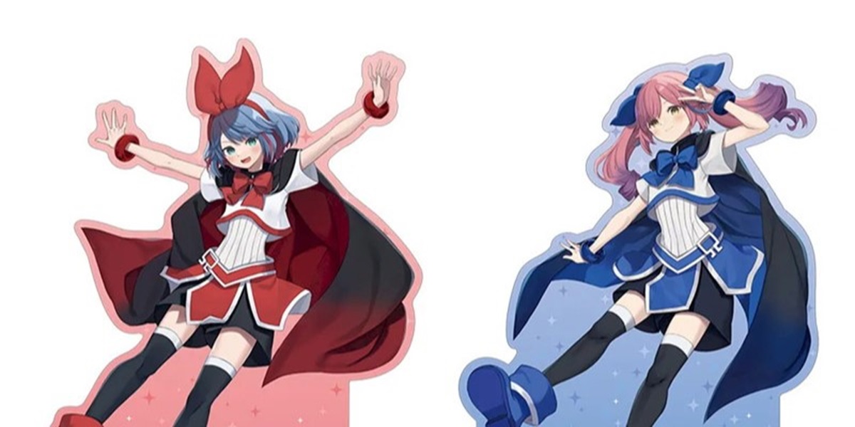 おめシス】おめがレイさん、おめがリオさんの寝そべりぬいぐるみ
