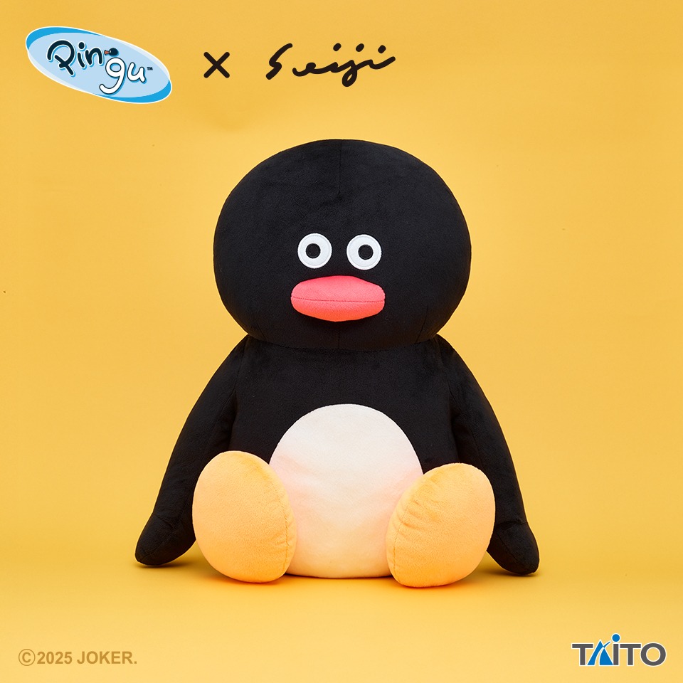 【非売品ノベルティ付き】PINGU ぬいぐるみ s 松本セイジ ピングー ピングー】特大サイズぬいぐるみがオンクレに登場！人気